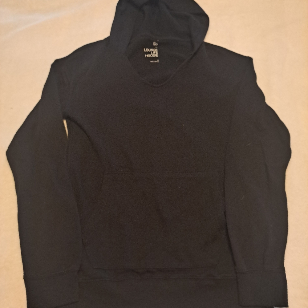 SO Men's Black Crewneck Hoodie
